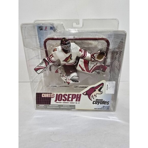RARE 07 McFarlane NHL Hockey Series 14 Curtis Joseph Coyotes #110 Action Figure - Picture 1 of 7